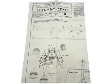 Mantua Model Stavební plán Golden Star / KR-800906