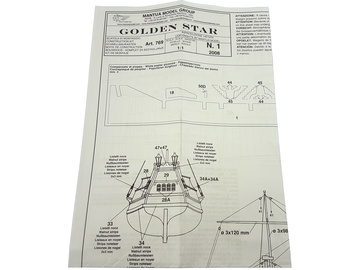 Mantua Model Building Scheme Golden Star / KR-800906