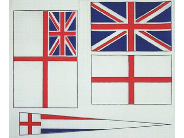 Mantua Model Flag Set: HMS Victory 1:98 / KR-837451