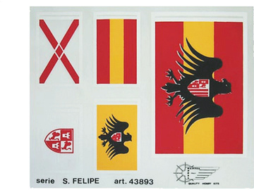Mantua Model Flag Set: San Felipe / KR-843893
