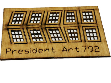 Mantua Model Engraved wood parts: President / KR-844023