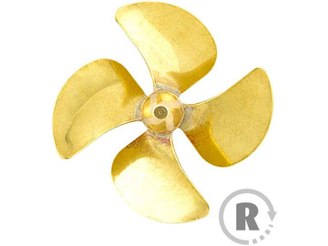 Raboesch boat propeller class 170 60mm M5 4-blade right / KR-rb170-13a