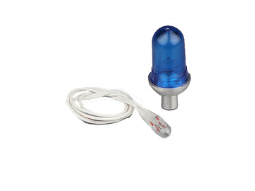 ROMARIN Lampa mini modrá 6V / KR-ro1648