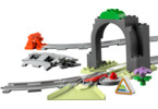 LEGO DUPLO - Železniční tunel a koleje – rozšiřující sada