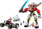 LEGO DREAMZzz - Cooperův tygří robot a Zerův hot rod