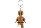 LEGO Keychain Flashlight - Iconic Gingerbread