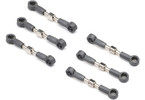 Losi Adjustable Turnbuckle Set: Micro-B