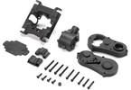 Losi Center Gear Box Housing Set with Covers: Mini LMT
