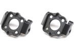 Losi Aluminum Spindle Carrier Set, 0deg, Black: Mini LMT