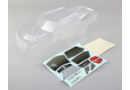 Losi Body Set with Window Mask, Clear: LST 3XL-E