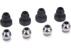 Losi Upper Shock Bushings and Lower Shock Pivot Balls (4): CCR/NCR