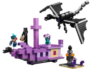 LEGO Minecraft - Drak z Enderu a loď z Endu / LEGO21264