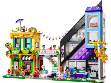 LEGO Friends - Květinářství a design studio v centru města / LEGO41732