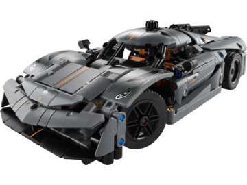 LEGO Technic - Šedé hyperauto Koenigsegg Jesko Absolut / LEGO42173