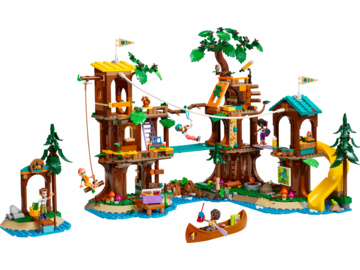 LEGO Friends - Dobrodružný tábor – dům na stromě / LEGO42631