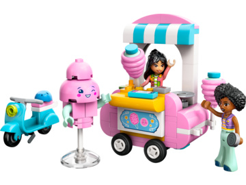 LEGO Friends - Stánek s cukrovou vatou a skútr / LEGO42643