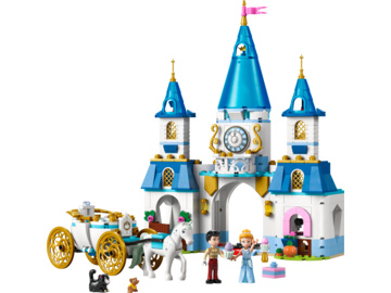 LEGO Disney Princess - Popelčin zámek a kočár s koňmi / LEGO43275