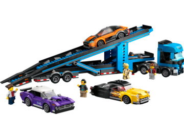 LEGO City - Kamion pro přepravu aut se sporťáky / LEGO60408