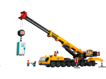 LEGO City - Žlutý pojízdný stavební jeřáb / LEGO60409