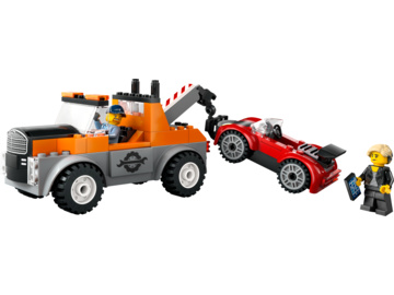 LEGO City - Odtahový vůz a oprava sporťáku / LEGO60435