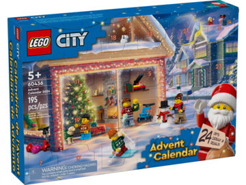 LEGO City - Adventní kalendář 2024 / LEGO60436