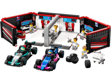 LEGO City - Garáž F1® a vozy Mercedes-AMG a Alpine / LEGO60444