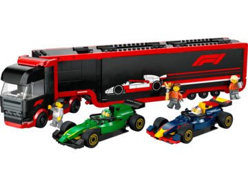 LEGO City - Kamion F1® s vozy F1® RB20 a AMR24 / LEGO60445