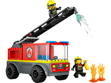 LEGO City - Hasičské auto s žebříkem / LEGO60463