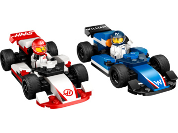 LEGO City - Závodní vozy F1® Williams Racing a Haas F1® / LEGO60464