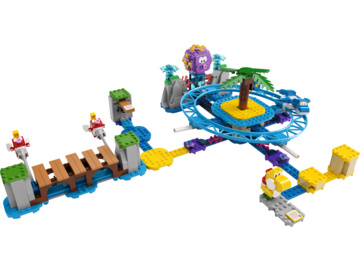 LEGO Super Mario - Plážová jízda s Big Urchinem – rozšiřující set / LEGO71400