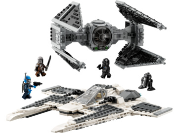 LEGO Star Wars - Mandalorianská stíhačka třídy Fang proti TIE / LEGO75348