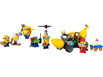 LEGO Despicable Me 4 - Minions and Banana Car / LEGO75580