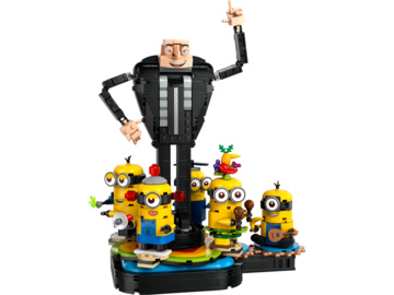 LEGO Despicable Me 4 - Brick-Built Gru and Minions / LEGO75582