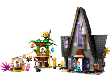 LEGO Despicable Me 4 - Minions and Gru's Family Mansion / LEGO75583