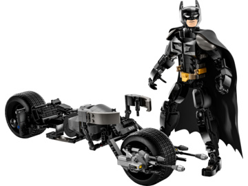 LEGO Batman - Sestavitelná figurka: Batman a motorka Bat-Pod / LEGO76273