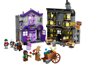 LEGO Harry Potter - Ollivanderův obchod a Obchod madame Malkinové / LEGO76439