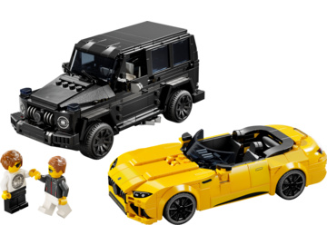LEGO Speed Champions - Mercedes-AMG G 63 a Mercedes-AMG SL 63 / LEGO76924