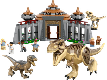 LEGO Jurassic World - Visitor Center: T. rex & Raptor Attack / LEGO76961