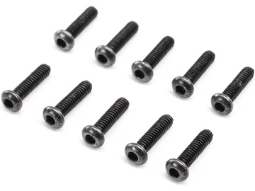 Losi Button Head Screws, M2 x 8mm (10) / LOS265000