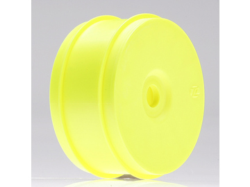 Losi 1/8 Buggy Dish Wheel, Yellow (4) / LOSA7751