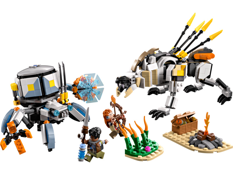 LEGO - Aloy a Varl vs. Shell-Walker a Sawtooth