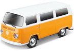 Maisto Volkswagen Type 2 Bus 1971 1:42 bílo-oranžová