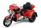 Maisto Harley-Davidson Trikes - CVO Tri Glide 2021 1:12 červená