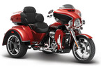 Maisto Harley-Davidson Trikes - CVO Tri Glide 2021 1:12 červená metalíza