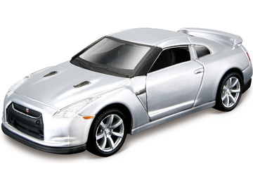 Maisto Nissan GT-R 2009 1:40 stříbrná / MA-21001-10036