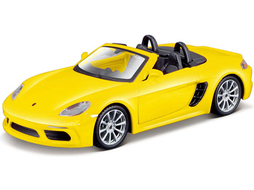 Maisto Porsche 718 Boxster 1:39 žlutá / MA-21001-18876Y