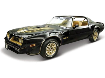 Maisto Pontiac Firebird Trans AM 1978 1:18 černá metalíza / MA-31464BL