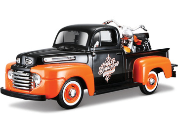 Maisto Ford F-1 Pickup 1948 s FLH Duo Glide 1958 1:24 / MA-32180