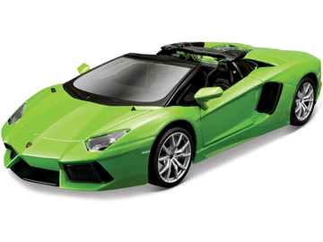 Maisto Kit Lamborghini Aventador Roadster 1:24 zelená metalíza / MA-39124