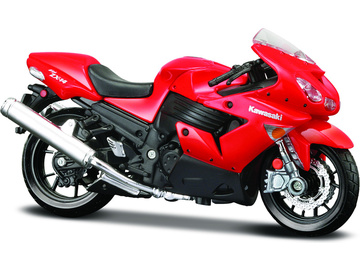 Maisto Kawasaki Ninja ZX-14R 1:18 červená / MA-39300-12020